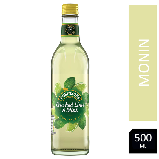 Robinsons Crushed Lime & Mint 500ml (Glass)