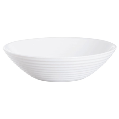 Luminarc Harena Multi-Purpose White Strengthened Glass Bowl 16cm | 4 Pack Bundle