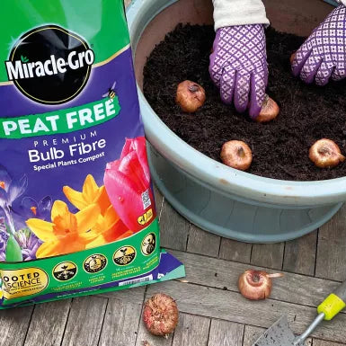 Miracle Gro Bulb Fibre Peat Free Compost 10 Litre