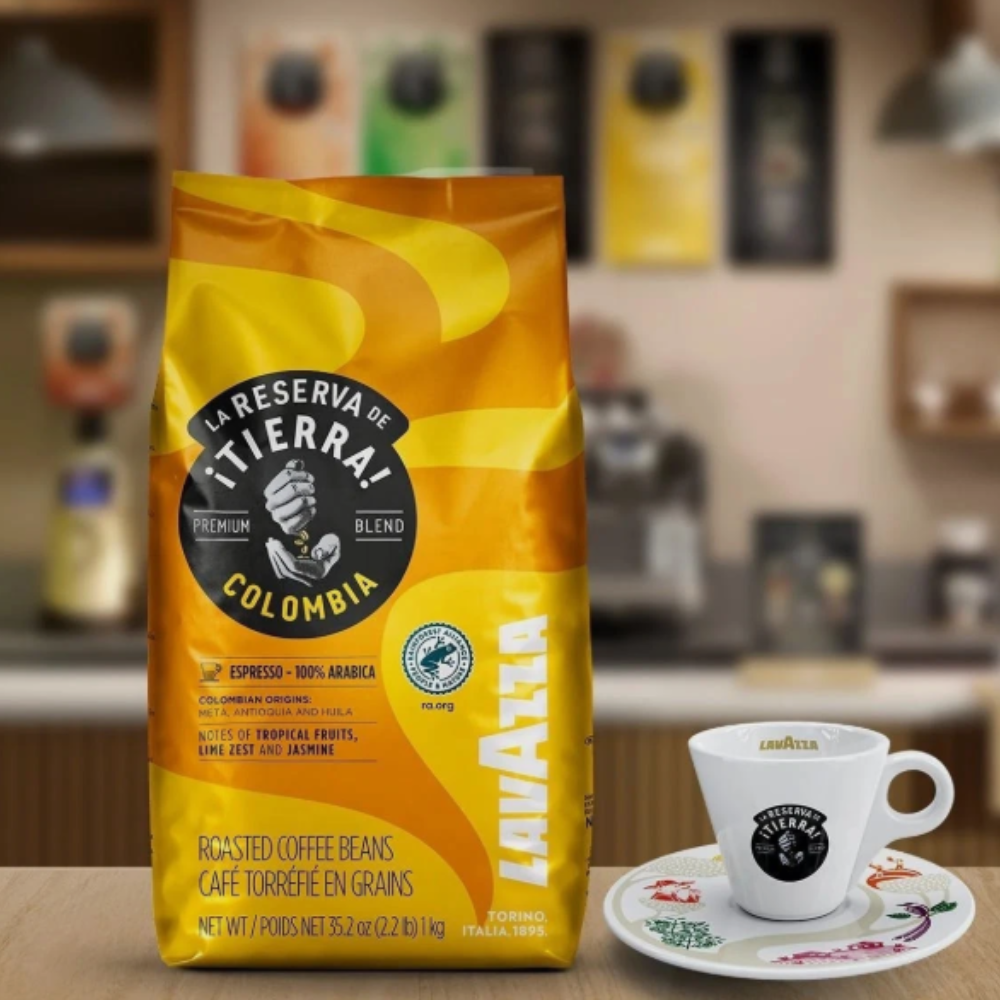 Lavazza Tierra Colombia Coffee Beans 1kg