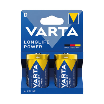 Varta Longlife Power D Alkaline Battery 1.5V (Pack of 6) 4920121422