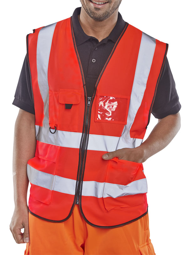 Beeswift Hi-vis Executive Id Vest - {ALL COLOURS / SIZES}