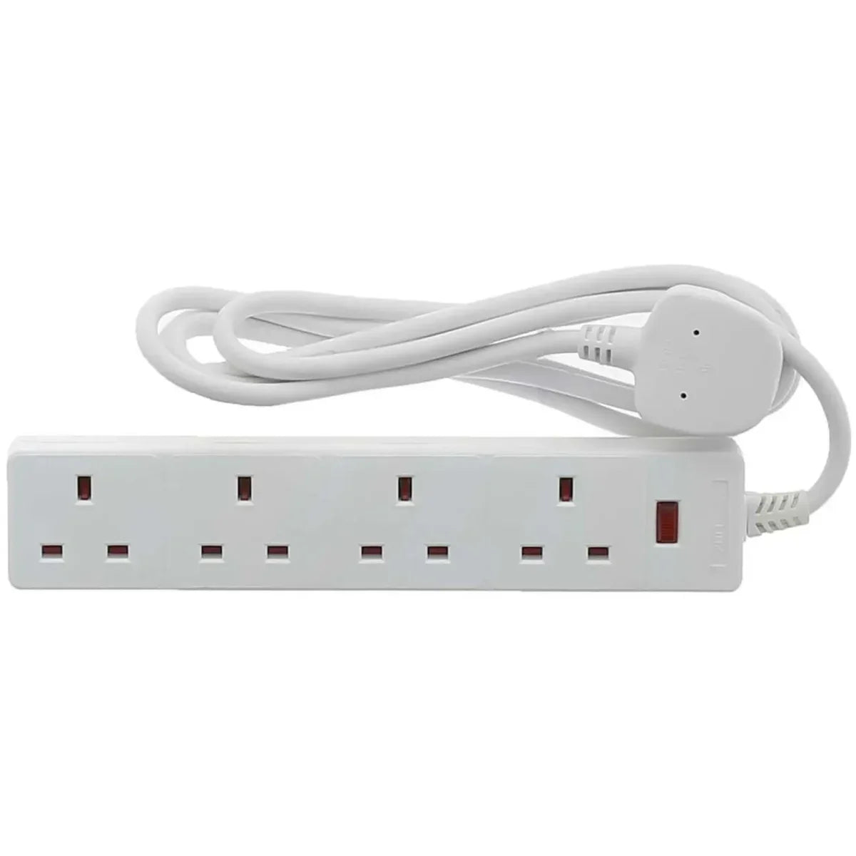 Westminster Electrical 4 Gang 13A Extension Lead | 2 Meter Length cable
