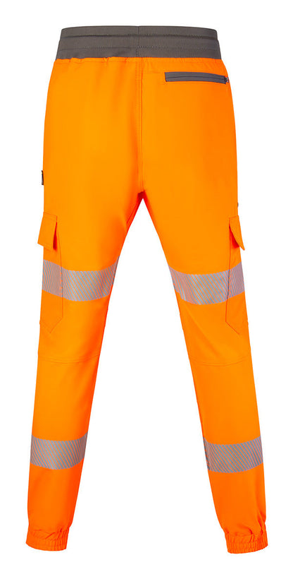 Beeswift Womens Hi-Vis Orange Work Joggers ALL SIZES
