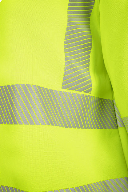 Womens Sweatshirt Fluorescent Yellow ALL SIZES