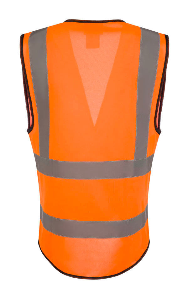 Beeswift Womens Hi-Vis Waistcoat Orange (10)