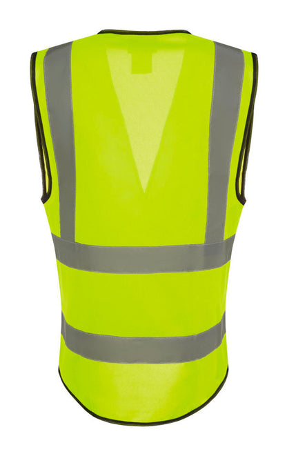 Beeswift Womens Hi-Vis Waistcoat Yellow ALL SIZES