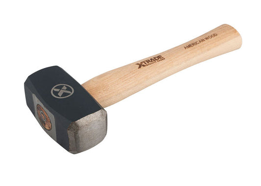X-Trade Club Hammer 4lb | Hickory Handle | 1 x 4lb Hammer