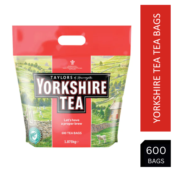 Yorkshire Tea Bags (Pack of 600) | Lets Have a Proper Brew !