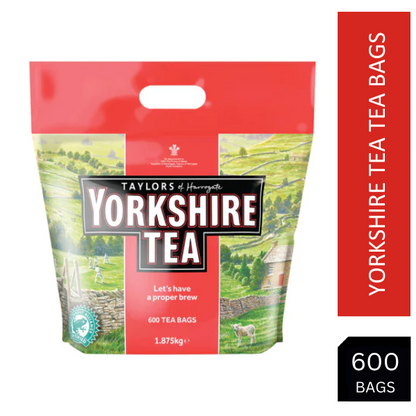 Yorkshire Tea Bags (Pack of 600) | Lets Have a Proper Brew !