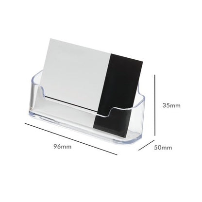 Announce by 5 Star Single Business Card Holder Landscape AA10446