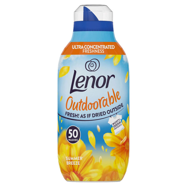 Lenor Outdoorable Summer Breeze Fabric Conditioner Liquid 50 Washes