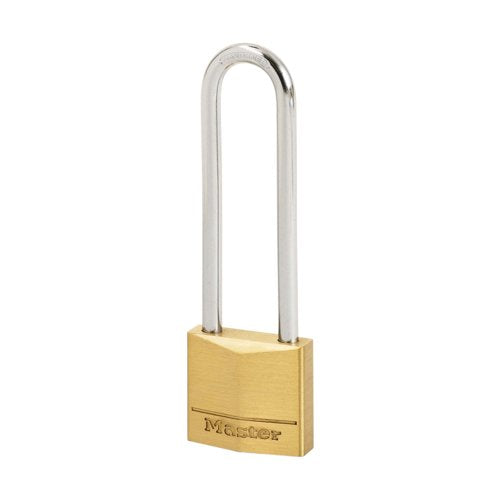 Master Lock 30mm Solid Brass Padlock 64mm Shackle 130EURDLJ