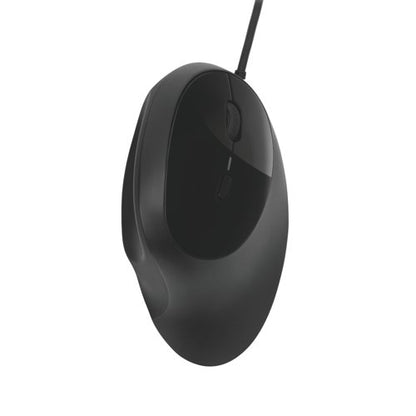 Kensington Pro Fit Wired Ergonomic Mouse with Wrist Support Black K75403EU