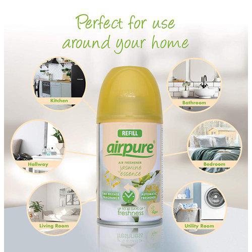 AirPure Jasmine Essence Refill 250ml | 3 x 250ml Bundle