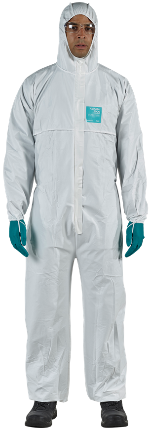 Ansell Microgard 2000 EN14126 Disposable Coverall {All Sizes}