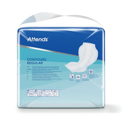 Attends Contours Sanitary Pads Size 9 Regular (Pack of 2)8 201312