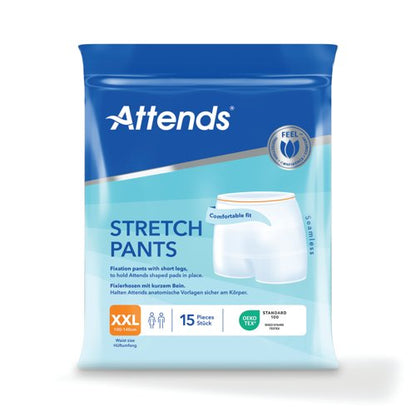 Attends Stretch Boxer Pants XXL x10 Pack of 15 37095
