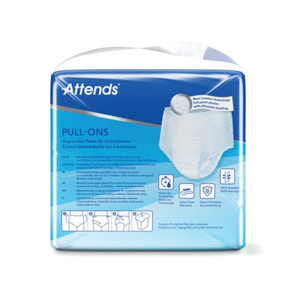 Attends Pull-Ons Incontinence Pants Size 6S x4 Pack of 18 36838
