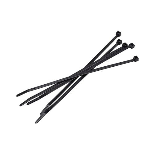5 Star Cable Ties 200x4.8mm Black Pack of 100 GT-200STCBLACK