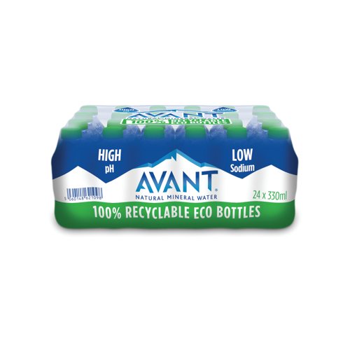 Avant Natural Mineral Water 330ml (Pack of 24) AVA003