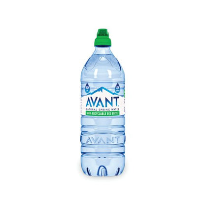 Avant Water Sportscap Bottle 1L (Pack of 6) AVA008