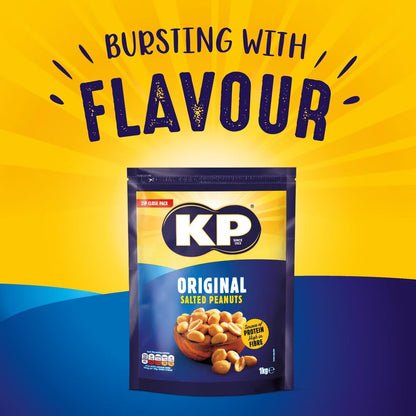 KP Salted Peanuts | Resealable Bag 1 x 1kg