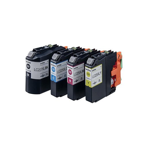 Brother LC227XL Inkjet Cartridge HY CMYK Multipack LC227XLVALBP
