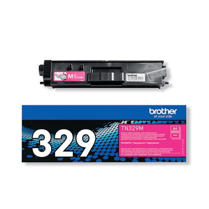 Brother TN-329M Toner Cartridge Super High Yield Magenta TN329M