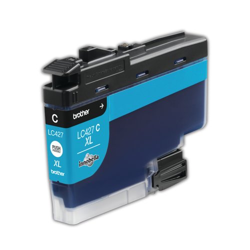 Brother LC427XLC Inkjet Cartridge High Yield Cyan LC427XLC