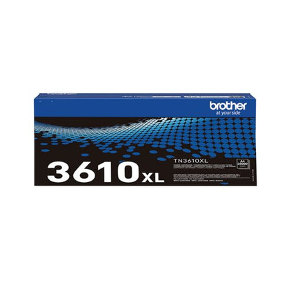 Brother TN-3610XL Toner Cartridge High Yield Black TN3610XL