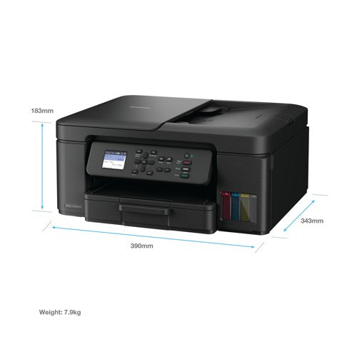 Brother DCP-T780DW 3-in-1 Wireless Colour Ink Tank Printer DCPT780DWZU1