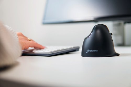 BakkerElkhuizen Evoluent4 Wireless Right Handed Vertical Mouse Small BNEEVR4SW