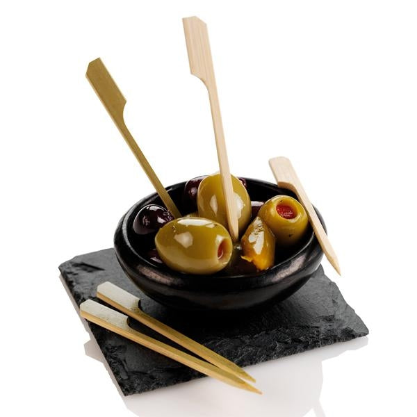 Belgravia Bamboo Paddle Skewers 9cm Pack 100's - UK BUSINESS SUPPLIES