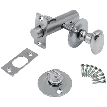 Securit Thumbturn Security Bolt & Release Chrome 60mm