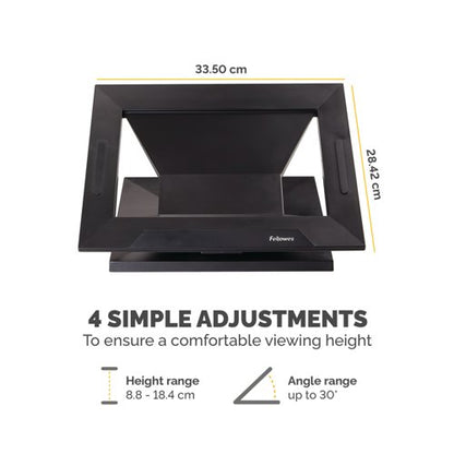 Fellowes Designer Suites Laptop Stand Black 8038401