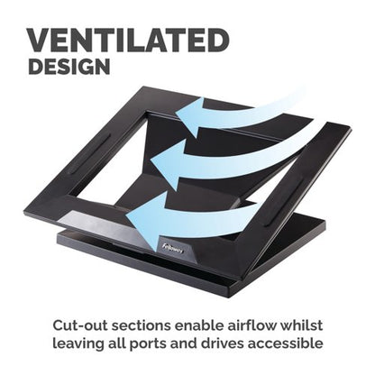 Fellowes Designer Suites Laptop Stand Black 8038401