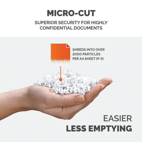 Fellowes Powershred LX211 Micro-Cut Shredder Black 5050201