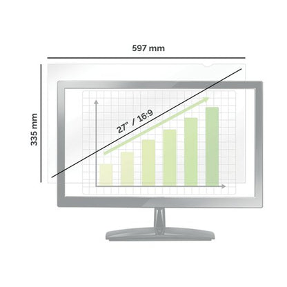Fellowes Blackout Privacy Filter 27 Inch 16:09 4815001