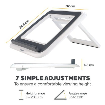 Fellowes I-Spire Series Laptop Quick Lift White 8210101