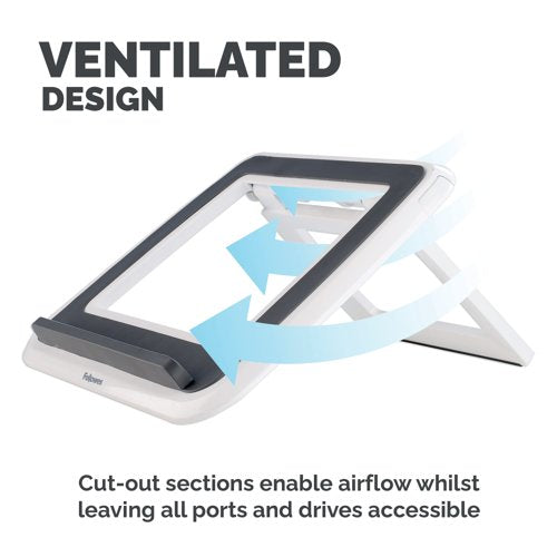 Fellowes I-Spire Series Laptop Quick Lift White 8210101