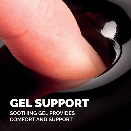 Fellowes Photo Gel Keyboard Wrist Support Chevron Design 9653601