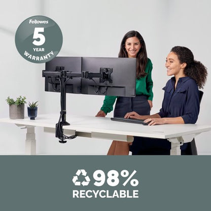 Fellowes Reflex Dual Monitor Arm 8502601