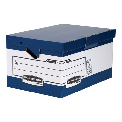 Bankers Box System Store Maxi with Ergo Handles (Pack of 10) 0048901