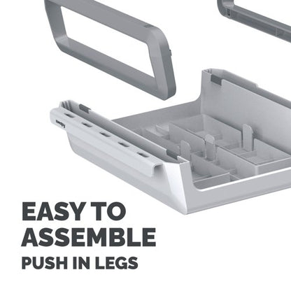 Fellowes Breyta Monitor Stand White 100016561