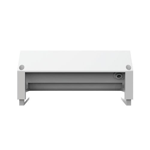 Fellowes Power Desk 2 Type G UK/IE 2 Sockets 1 USB-A + 1 USB-C Port White 100137181