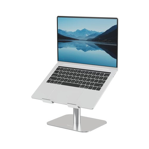Fellowes Alumia Desk Based Laptop Stand Silver 100138880