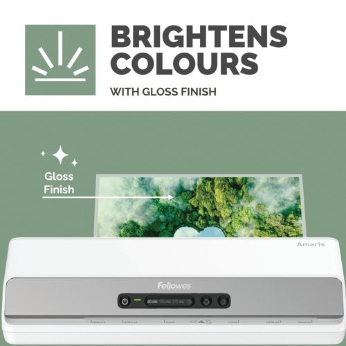 Fellowes Recycled Laminating Pouches 80 Micron A3 Gloss (Pack of 100) 100142988
