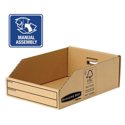 Bankers Box Earth Series Parts Bin 200mm (Pack of 50) 7355