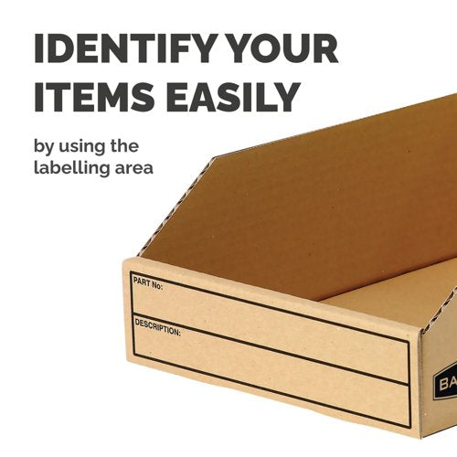 Bankers Box Earth Series Parts Bin 200mm (Pack of 50) 7355